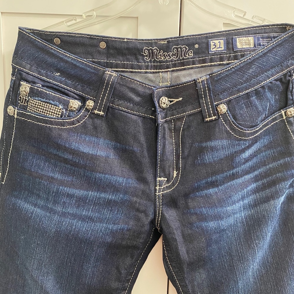 Miss Me skinny jeans 31/32